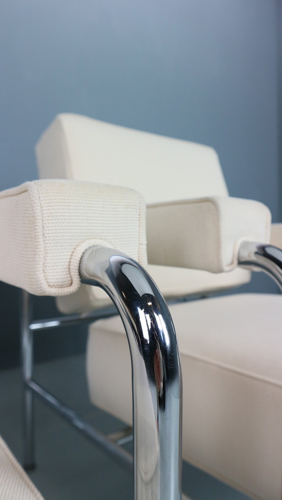 Image 1 of 2x Fauteuil Wagon Fumoir LC13 Le Corbusier, 1931