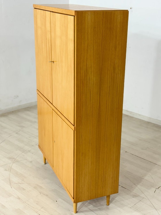 Image 1 of linnenkast uit de jaren 60 / vintage kledingkast / kledingkast in mid-century stijl
