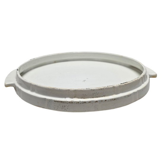 Image 1 of Présentoir à gâteaux Art Déco, céramique allemande, Spritzdekor, vers 1930