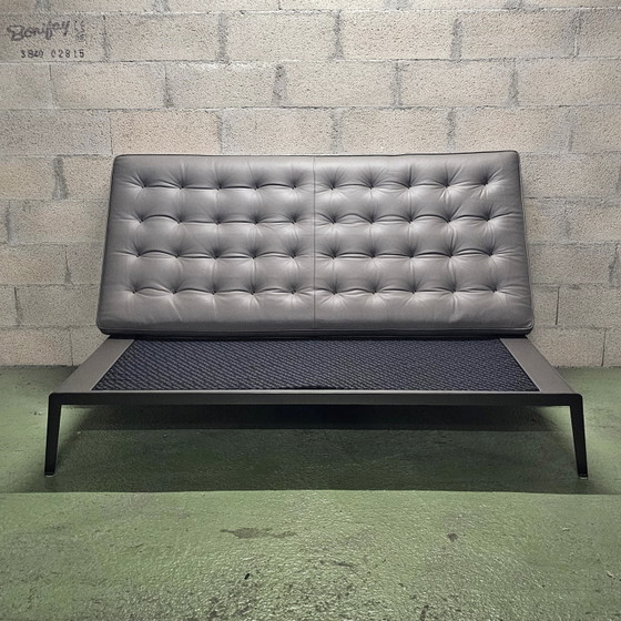 Flexform MAGI Chaise Longue – Leather, Metal (photo 3 of 11)