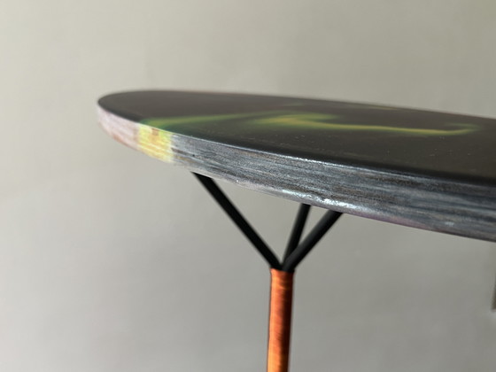 Image 1 of Ndebele Nomadic Table by Melchior van Dansik, Aurora Borrealis / Northern Light 5/7