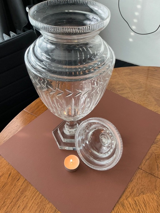 Image 1 of 2 mooie glazen stolpen ( 2 stuks 1 prijs ) ‼️