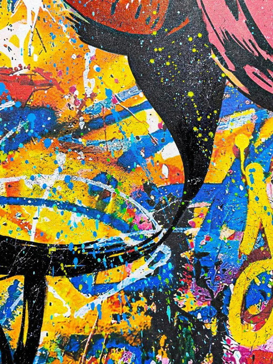 Image 1 of GONGAS - So eager - Lithographie d'artiste encadrée