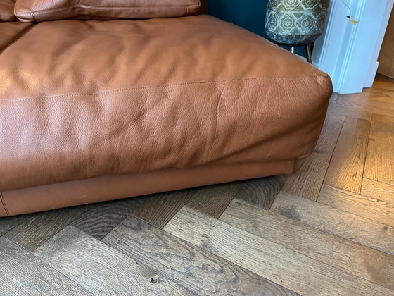 Image 1 of Divano B&B Italia Antonio Cittero modello Luis zgan in pelle cognac