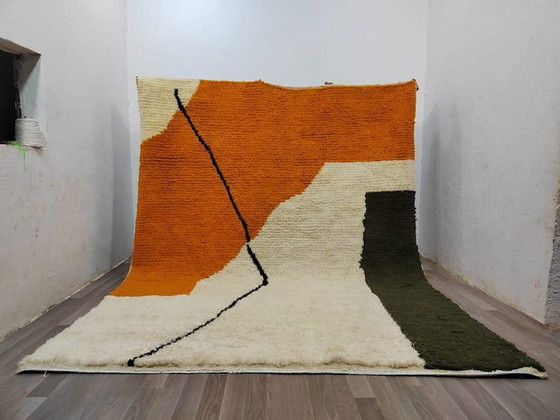 Alfombra Beni Ouraine, tejida a mano con métodos tradicionales, tamaño 2/3 m. – Ahrend, Wool (photo 4 of 8)