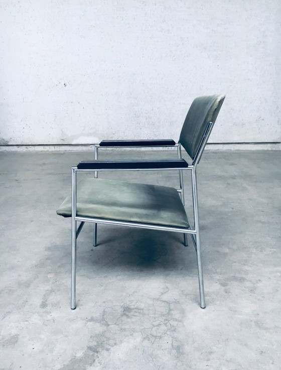 Image 1 of Midcentury Modern Dutch Design Armchair by Gijs Van Der Sluis, Netherlands 1960s