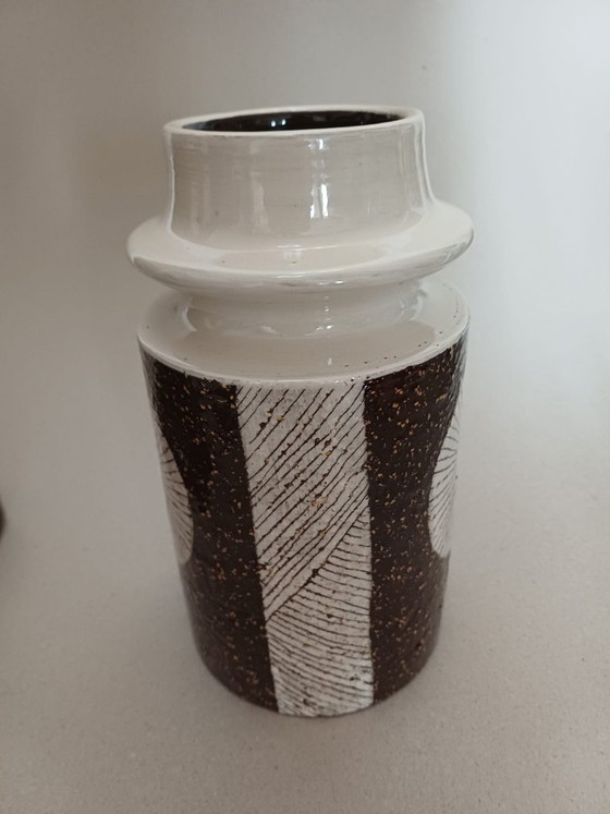 Vase en céramique Mari Simmulson « Aster » pour Uppsala-Ekeby, Suède, années 1960 – Ceramic (photo 6 of 8)