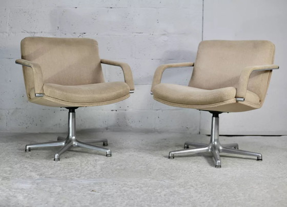 Image 1 of 2x Fauteuils de Geoffrey Harcourt