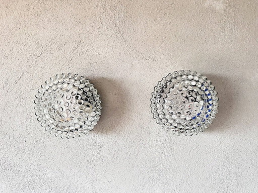 Vintage-Lampen aus Blasenglas