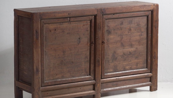 Antiek dressoir met twee deuren (ca. 1920) – Wood (photo 3 of 9)