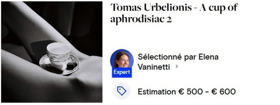 Image 1 of Kunstfoto „Tomas Urbelionis“ – „Eine Tasse Aphrodisiakum 2“