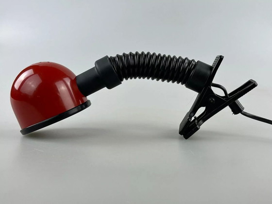 Image 1 of Lampe de table des années 60 70 Lampe à pince Col de cygne Space Age Design Métal