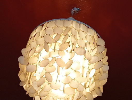 Beautiful Verner Panton pendant lamp, model "Fun1DM" from 1960