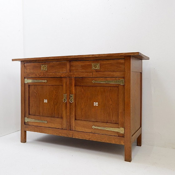 Image 1 of Buffet ancien de style Art nouveau du XXe siècle