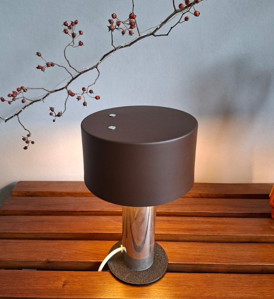 Image 1 of Mid-Century Modern design tafellampen. Raak Amsterdam.Set van 2. Space Age.70 ties. 70-ties.