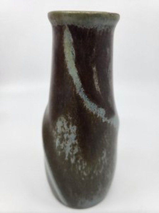 Denbac ceramic stoneware soliflore vase France Art Deco1920