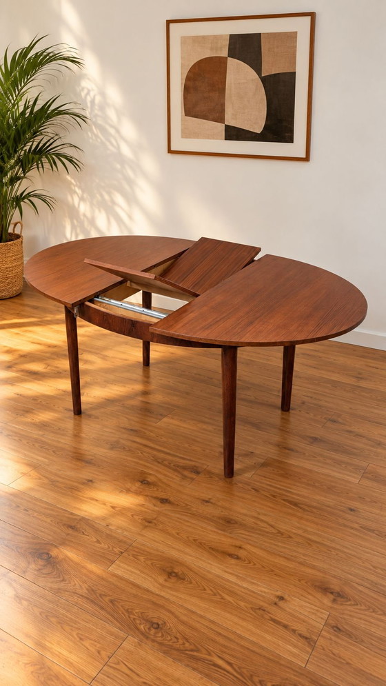 Vintage Scandinavian Design Table and Chairs – Dining set, Wood, Skai (photo 4 of 7)