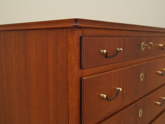 Image 1 of Cómoda de teca, diseño danés, años 70, producción: Dinamarca