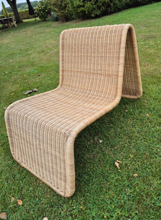 Image 1 of Vintage Hestra Rotan Loungestoel