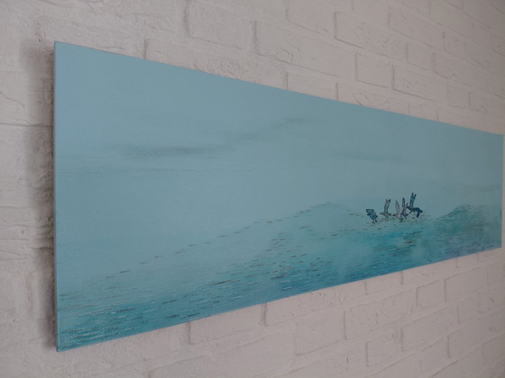 "ZWISCHEN WASSER UND LUFT" – Gallery Suncorner, Gemälde & Zeichnungen, Wood (photo 2 of 6)