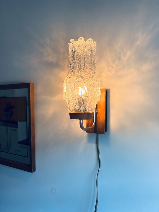 Mid century vintage Scandinavische Wandlamp 