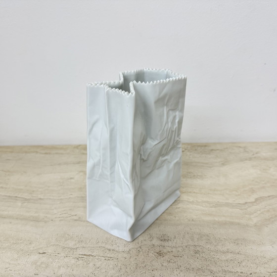 Image 1 of Rosenthal Paper Bag Vase by Tapio Wirkkala, 1970’s