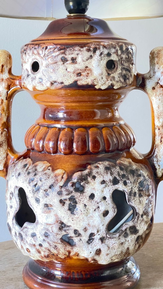 Image 1 of Fat Lava Lamp, Dubbele Verlichting, Vintage Stijl