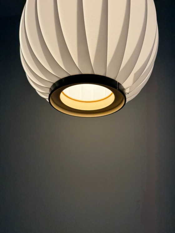 Lampada a sospensione vintage Hoyrup Bojan grande (versione rara) di Lars Schioler - Lampada di design danese (photo 5 of 8)