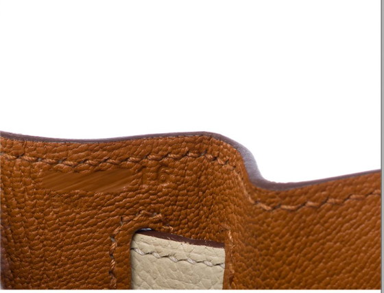 Image 1 of Sac Hermes Kelly 28 en Cuir Doré - 103452