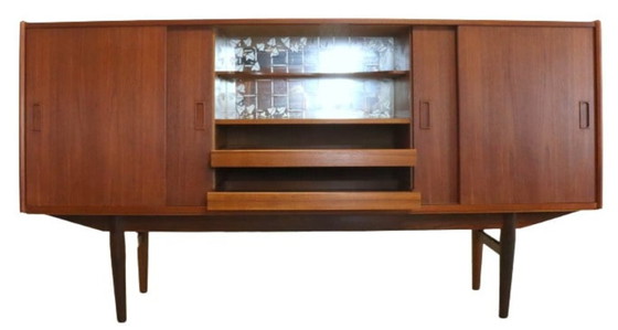 Image 1 of Westergaard midboard highboard kas 'Snertinge' vintage Deens
