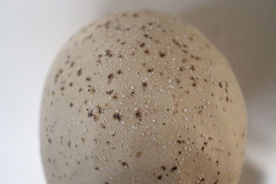 Image 1 of 2 statues BATTUDA en céramique crème mate