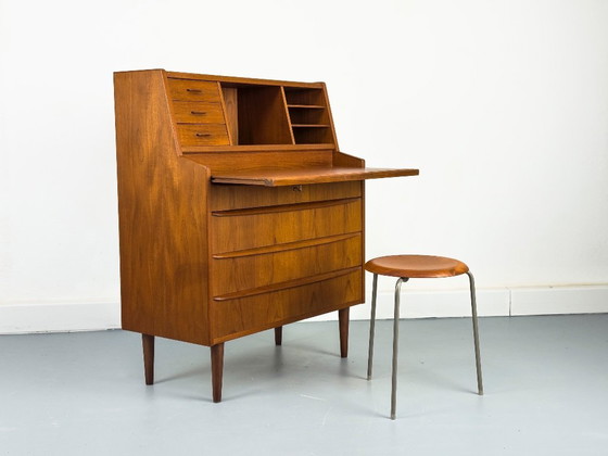 Image 1 of Scrivania in teak di Chr. Møller, anni '60