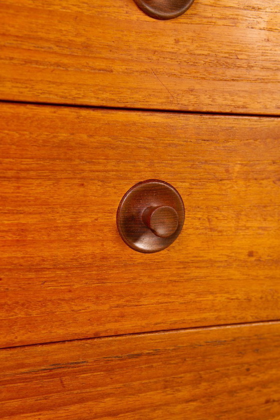 Image 1 of Cassettiera in rovere e teak di Børge Mogensen per Karl Andersson & Söner, 1958