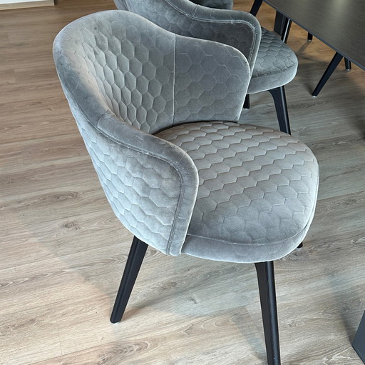 Rupert & Rupert Bogart eetkamerstoel (set van 6)