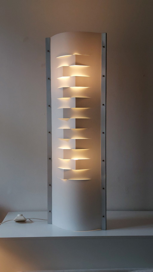 Postmoderne Designer Stehlampe Slamp Samuel Parker Italien Aluminium Kunststoff 