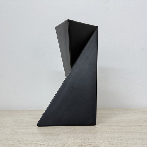 Vaso di design di metà secolo Jan van der Vaart , anni '70