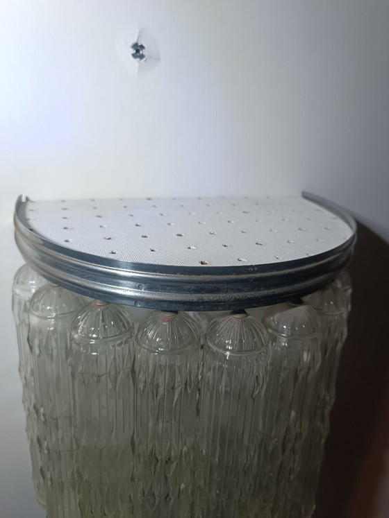 Image 1 of Ensemble de luminaires verre de Murano par Venini 1970s