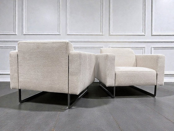 Image 1 of 2x Poltrone Artifort Mare – Nuova tappezzeria! - René Holten