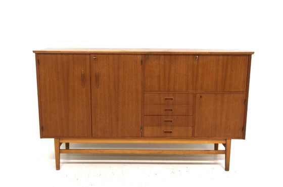 Armadio Scandinavo in Teak, Svezia, 1960, Credenze, Scandinavian (foto 3 di 10)