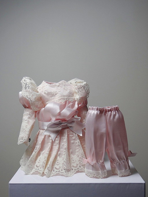 Poupée En Porcelaine Fillette En Robe Franklin Heirloom Doll 1989