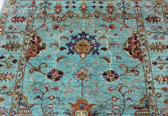 Image 1 of Original Handgeknüpfter Ziegler Teppich 180 X 122 Cm Top Zustand