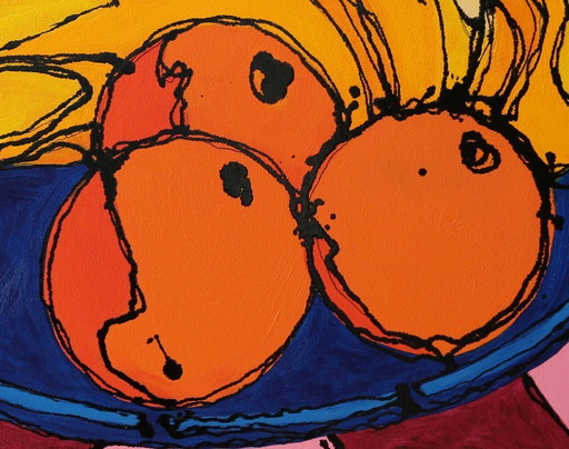 painting still life 'fruit'