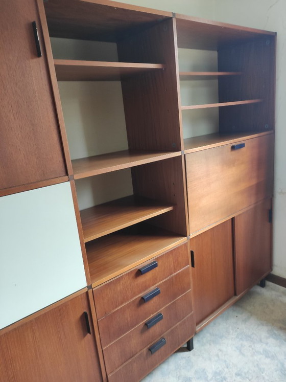 Large Pastoe bookcase, an iconic piece from the 1960s – Wood (photo 2 of 14)