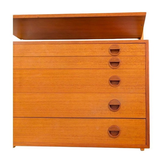 Image 1 of Original Midcentury Poul Cadovius wall shelf Royal Cado 1960 Teak4