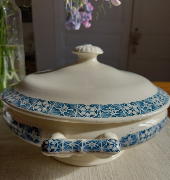Longchamp "René" ijzerstenen soepterrine – Servies, Ceramic (photo 7 of 12)