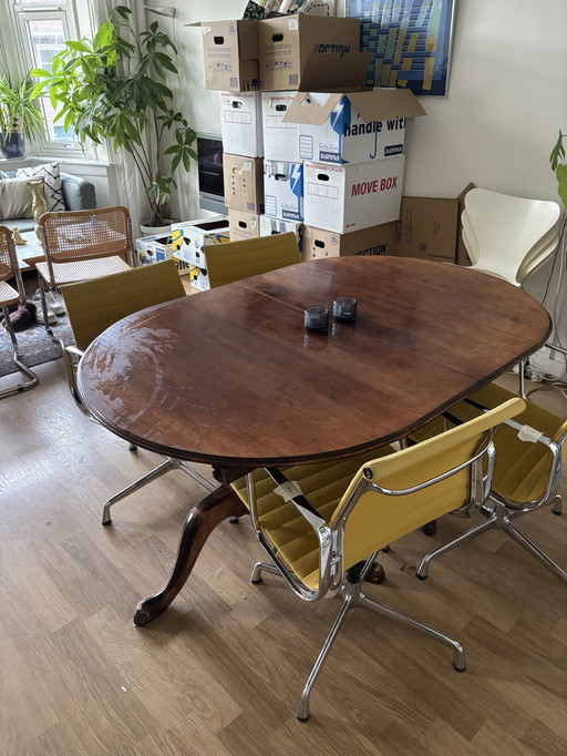 Tableaux de mahoniehouten antiques en langue anglaise