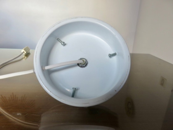 Image 1 of Groot model van de "ei"-lamp, Domec-editie, glasfabriek Vianne, Frankrijk, jaren 70-80.