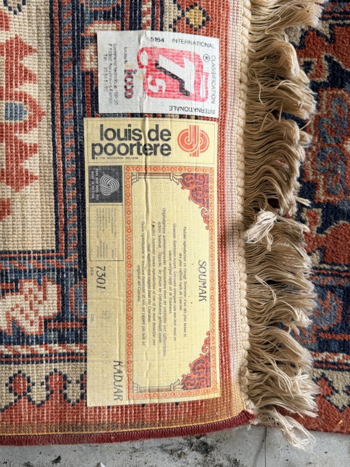 Ensemble de deux tapis vintage Louis De Poortere – 100 % pure laine vierge – vloerkleden en tapijten, Wool (photo 2 of 5)