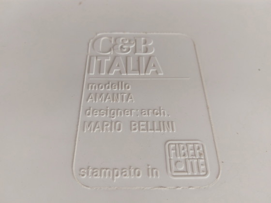 Image 1 of 3 Amanta armchairs by Mario Bellini for C&B Italia (reupholstered)