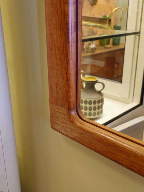 Image 1 of Specchio da parete vintage Silkeborg in teak, design danese.